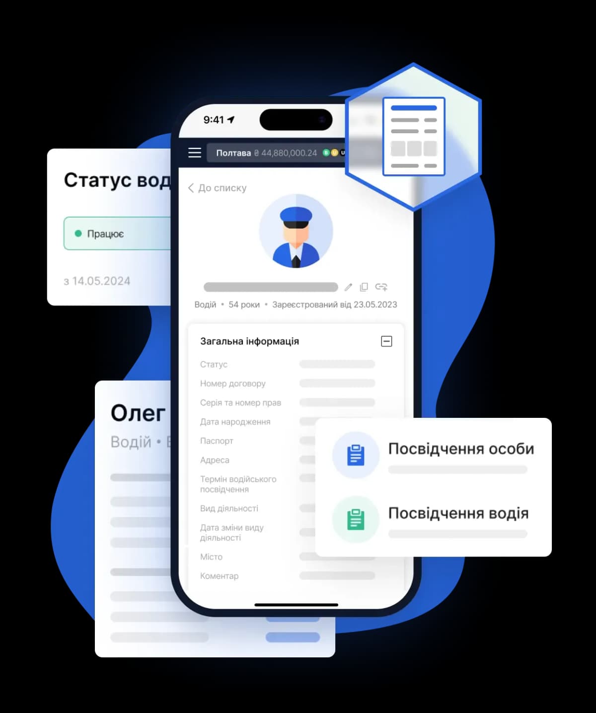 Працювати зі статичними даними ідентифікації
